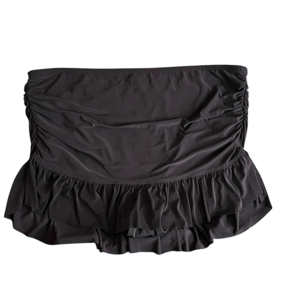 NWT Sonnet Shores black swim suit skirt style full coverage bottom